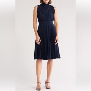 Nanette Lepore Women’s Pleated Sleeveless Dress